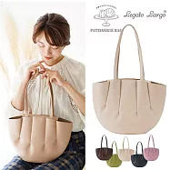 【日本 Legato Largo】瑪德蓮貝殼造型托特包 手提包 甜點包 米色