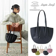 【日本 Legato Largo】瑪德蓮貝殼造型托特包 手提包 甜點包 黑色