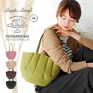 【日本 Legato Largo】瑪德蓮貝殼造型托特包 手提包 甜點包 綠色