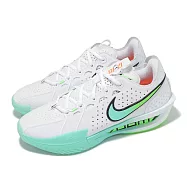 Nike 籃球鞋 G.T. Cut 3 EP 男鞋 白 綠 漸層 緩震 穩定 DV2918-107 29cm WHITE/BLEACHED TURQ