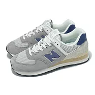 New Balance NB 休閒鞋 574 男鞋 女鞋 灰 藍 麂皮 經典 NB 紐巴倫 U574SPB-D 23.5cm GREY/NAVY