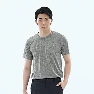 【遊遍天下】MIT男女款吸排抗UV速乾運動圓領衫(GS2011) S 淺灰