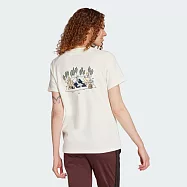 ADIDAS W C DDL CAMP T 女短袖上衣-JX5322 L 白色