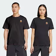 ADIDAS X U POLYGIENE T 男女短袖上衣-KA5149 L 黑色