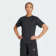 ADIDAS WTR D4T G2 T 女短袖上衣-KB5676 L 黑色