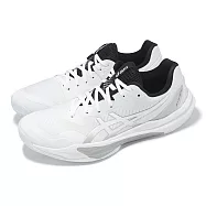 Asics 排球鞋 Sky Elite FF 3 男鞋 女鞋 白 攻擊手 緩震 回彈 羽排鞋 亞瑟士 1051A080105 32cm WHITE/WHITE