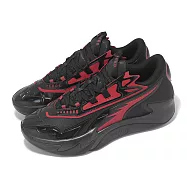 Puma 籃球鞋 Scoot Zeros II SCRRRAT 男鞋 黑 紅 NBA 2K 氮氣中底 31135001 27.5cm DARK CRIMSON/BLACK