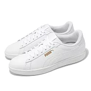 Puma 休閒鞋 Smash 3.0 L 男鞋 女鞋 白 金 皮革 經典 小白鞋 39098701 24cm WHITE/WHITE-GOLD