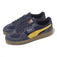 Puma 休閒鞋 Palermo ROAD To Unity 男鞋 藍 紅 黃 麂皮 復古 德訓鞋 40136601 29cm BLACK/GREEN
