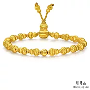 【點睛品】絲綢葫蘆 黃金手鍊_計價黃金(07)