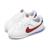 Nike 休閒鞋 Cortez Easyon SE TD 小童 學步鞋 白 紅 魔鬼氈 阿甘鞋 IH7659-100 16cm WHITE/RED