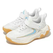 Nike 籃球鞋 Giannis Immortality 4 PS 中童 小朋友 白 藍 字母哥子系列 IH7665-100 17cm WHITE/BLUE