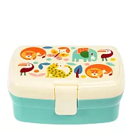 英國 Rex London 卡扣式兩層午餐盒/便當盒/野餐盒 森林樂園