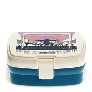 英國 Rex London 卡扣式兩層午餐盒/便當盒/野餐盒_ 足球盃