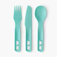 【澳洲 Sea to Summit】Passage 組合餐具3件組-刀叉匙 藍