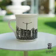 【陸寶LOHAS】城記蓋杯 320ML 跨界聯名 陸寶×許華山知名建築設計師 台南林百貨