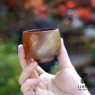 【陸寶LOHAS】大漠金沙-明月杯 70ML 當代柴燒藝術 原礦陶 茶具茶杯 主人杯 附雅緻收納布袋