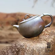 【陸寶LOHAS】大漠金沙-胡楊壺 90ML 當代柴燒藝術 原礦陶 茶具 茶壺 附雅緻收納布袋