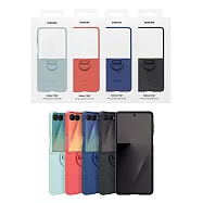 Samsung 三星 Galaxy Z Flip7 原廠矽膠薄型保護殼 - 附指環扣 (EF-PF766) 黑色