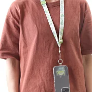 迪士尼三眼怪手機夾片掛繩組