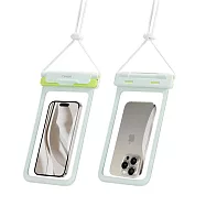 【amuok】FUN心玩氣密防水手機袋《IPX8防水等級》玩水 游泳手機袋 手機防水袋- 夏綠檸光