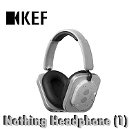 英國高階KEF 特製 40 毫米動圈單體主動降噪真無線藍芽耳罩式耳機 Nothing Headphone (1) 2色 公司貨 白色