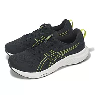 Asics 慢跑鞋 GEL-Contend 9 4E 超寬楦 男鞋 黑 白 緩衝 運動鞋 亞瑟士 1011B882005 27cm BLACK/CITRON