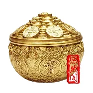 【悠然閣】財寶金山 招財聚寶盆 十二生肖財寶盆 黃銅聚寶盆(催財 旺財 聚財)