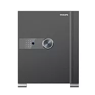 PHILIPS 飛利浦 Smart Safes 智能 伸縮 把手 設計 保險櫃 (指紋/密碼 /機械鑰匙) /台 SBX202-5C-玄日灰