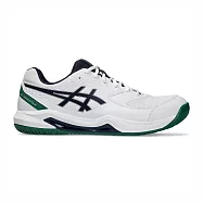 Asics Gel-dedicate 8 2E [1041A410-105] 男 網球鞋 寬楦 穩定 靈活 抗扭 白 綠