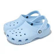 Crocs 洞洞鞋 Classic Clog K 中大童 經典小克駱格 藍方解石 童鞋 涼鞋 卡駱馳 2069914NS 19cm BLUE CALCITE