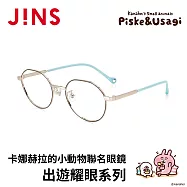 JINS x卡娜赫拉的小動物聯名眼鏡 出遊耀眼系列 (UMF-25S-163-198) 黑x金