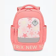 美國 BEATRIX NEW YORK 美式休閒國小防潑水護脊透氣書包 (120-150cm) 星星粉