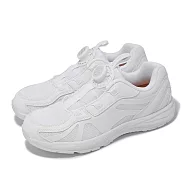 Fila 慢跑鞋 J815Z 大童 女鞋 白 旋鈕 低筒 運動鞋 小白鞋 斐樂 3J815Z111 19cm WHITE