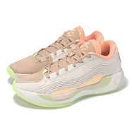 Nike 籃球鞋 Jordan Luka 4 PF 男鞋 哈密瓜橘 D77 氣墊 運動鞋 IO0198-100 25.5cm BROWN/ORANGE