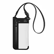 【bitplay】AquaSeal Lite 全防水輕巧直式手機袋 - 暗夜黑