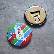 《桐鹿》茄芷風格 磁鐵開瓶器2入_ 愛台灣