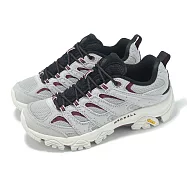 Merrell 戶外鞋 Moab 3 女鞋 黃金大底 灰 紅 緩衝 抓地 越野 登山鞋 ML038798 24.5cm PIGEON/DK CHERRY