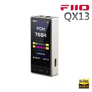 FIIO QX13 隨身型USB解碼耳機轉換器(鋁合金)-鈦金款