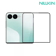 NILLKIN 三星 Z Flip 7 5G (外螢幕) Amazing CP+PRO 防爆鋼化玻璃貼 9H 滿版 -透明黑邊