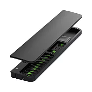 QinD QS22 多功能清潔收納鍵盤手托(含清潔劑) 鍵盤扶手 鍵盤清潔 螢幕清潔 耳機清潔 手機清潔 -黑色