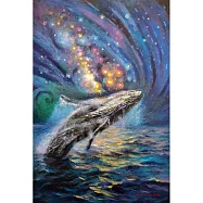 【玲廊滿藝】盧來全-大翅鯨之歌72.5x50cm