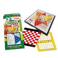 【雷鳥】磁石三用棋(象棋/西洋棋/跳棋) /付 LT-31504