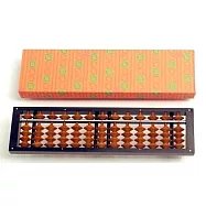 日本 TOMOE トモエ算盤株式会社 13檔 標準小型 樺玉 算盤 珠心算 /個 NO.84251