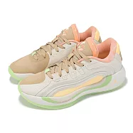 Nike 籃球鞋 Jordan Luka 4 GS 大童 女鞋 米棕 綠 D77 氣墊 IO0201-100 25cm BROWN/ORANGE