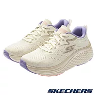 SKECHERS GO RUN MAX CUSHIONING ELITE 2.0 女休閒鞋-129628NAT US6 白色