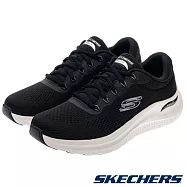 SKECHERS ARCH FIT 2.0 男休閒鞋-232700BKW US8.5 黑色