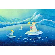 【玲廊滿藝】Nyumori-北極熊的睡前故事19.1x27.8cm