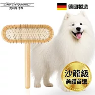 美國克莉絲汀森 經典木柄T型針梳(27mm)