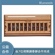 【Blueseeds 芙彤園】社會公益限定 l Blueseeds x Pavi 視障調香師公益精油滾珠10支組
